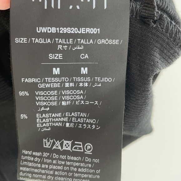 BEN TAVERNITI Black Triangle Turtleneck Dress - Picture 7 of 9